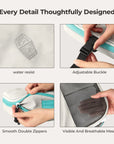Blast 6PCS Compression Travel Packing Cubes - BAGSMART