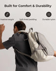 Soar 25L 180° Open Clamshell Travel Backpack Set - BAGSMART