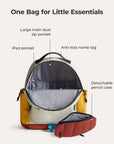 Walker 14L Featherlight Color Block Kids Backpack with Pencil Case - BAGSMART