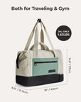 Walker 34L Laptop Duffle with Shoe Compartment - BAGSMART