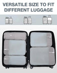 Bagsmart Compression Packing Cubes Part of Faro Travel Set - BAGSMART