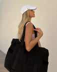 Zoraesque Duffel Black - BAGSMART