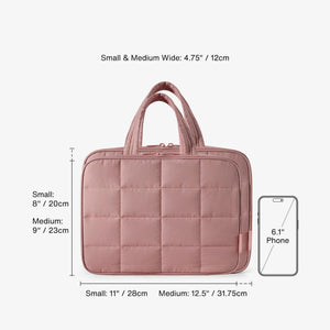 SpaceSaver Puffy Multi-Functional Toiletry Bag - BAGSMART