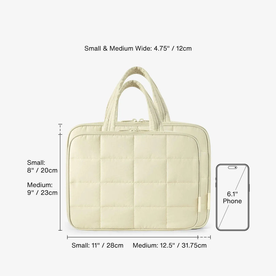 SpaceSaver Puffy Multi-Functional Toiletry Bag - BAGSMART