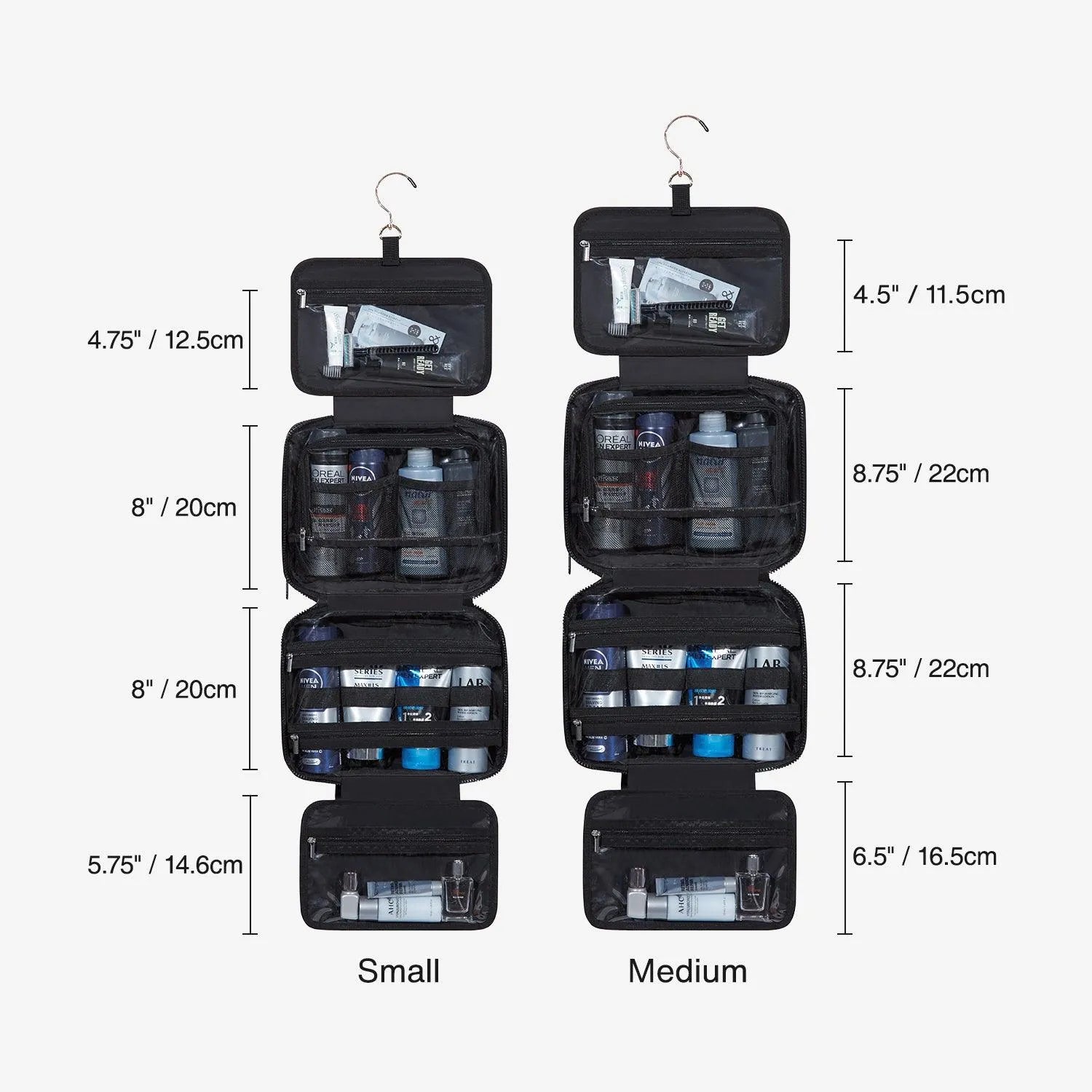 SpaceSaver Puffy Multi-Functional Toiletry Bag - BAGSMART