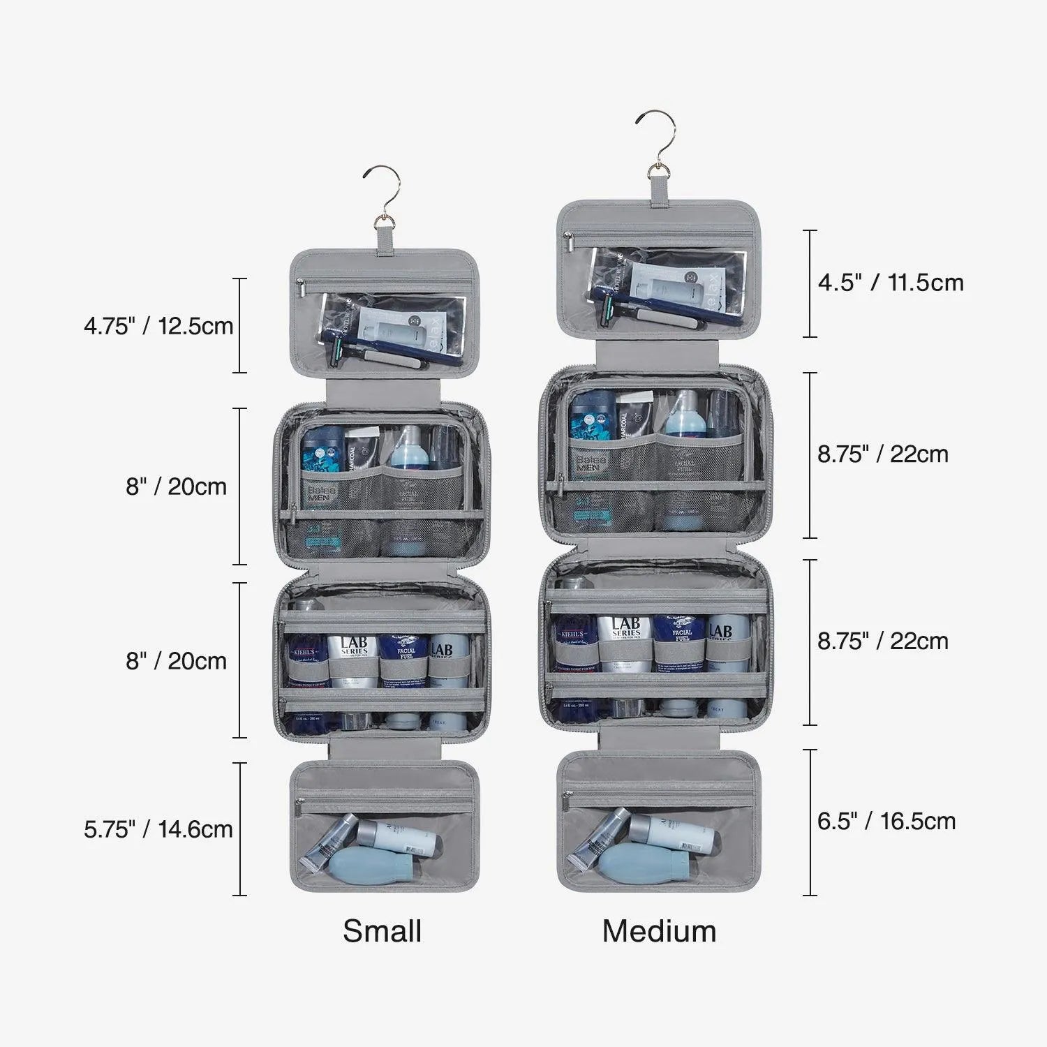 SpaceSaver Puffy Multi-Functional Toiletry Bag - BAGSMART