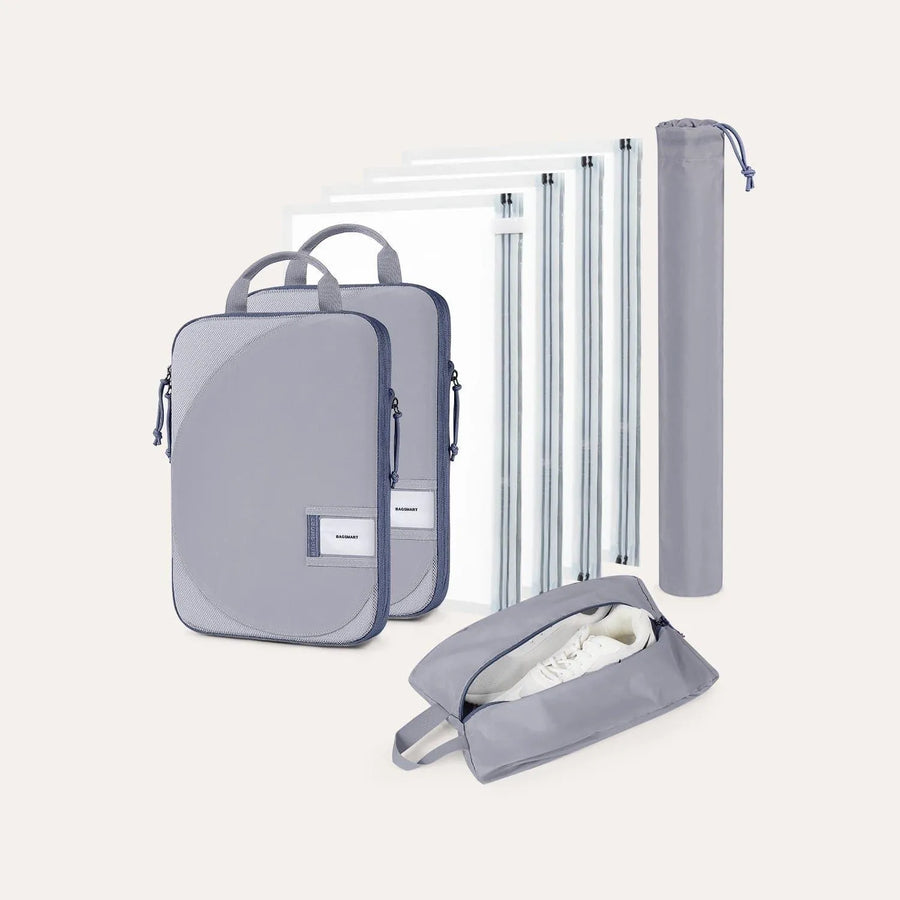8 PCS Compression Packing Cubes - BAGSMART
