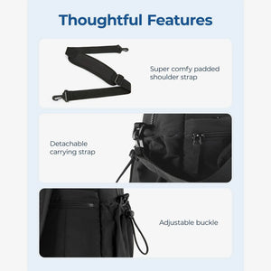 Puffy Water-Resistant Gym & Travel Duffle Bag - BAGSMART