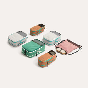 Blast 6PCS Compression Travel Packing Cubes - BAGSMART