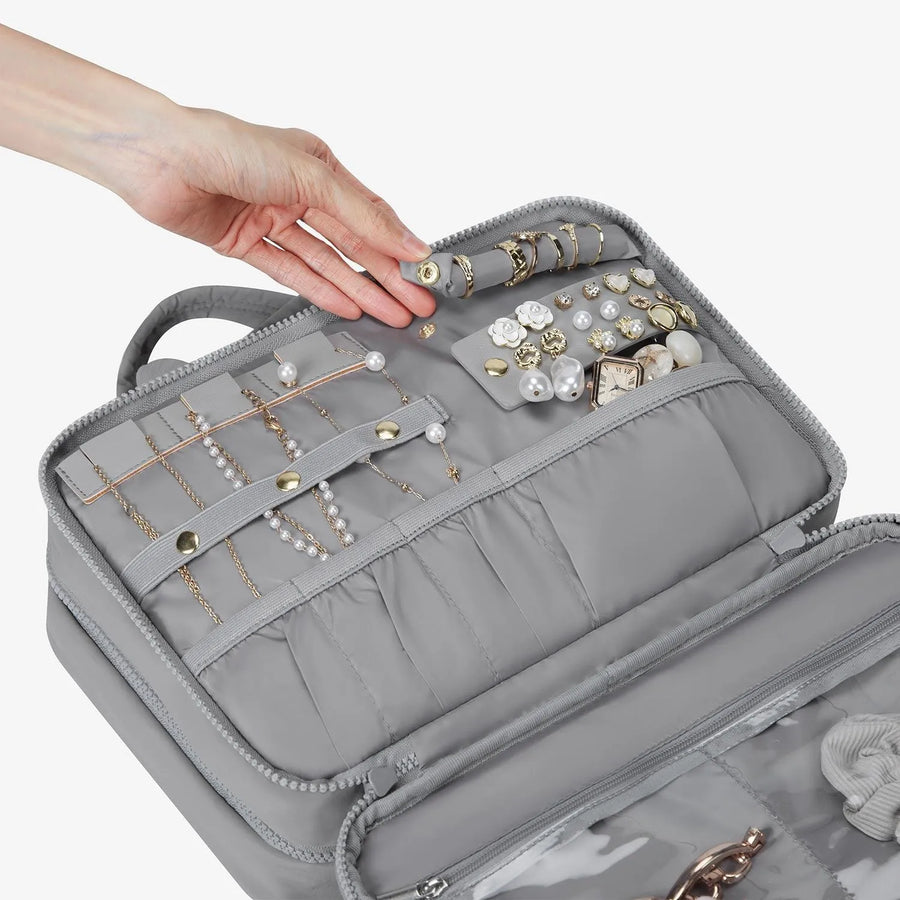 SpaceSaver Puffy Multi-Functional Toiletry Bag - BAGSMART