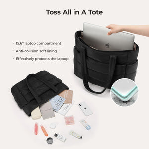 The Bubble 20L Puffy 15.6" Laptop Work Tote - BAGSMART