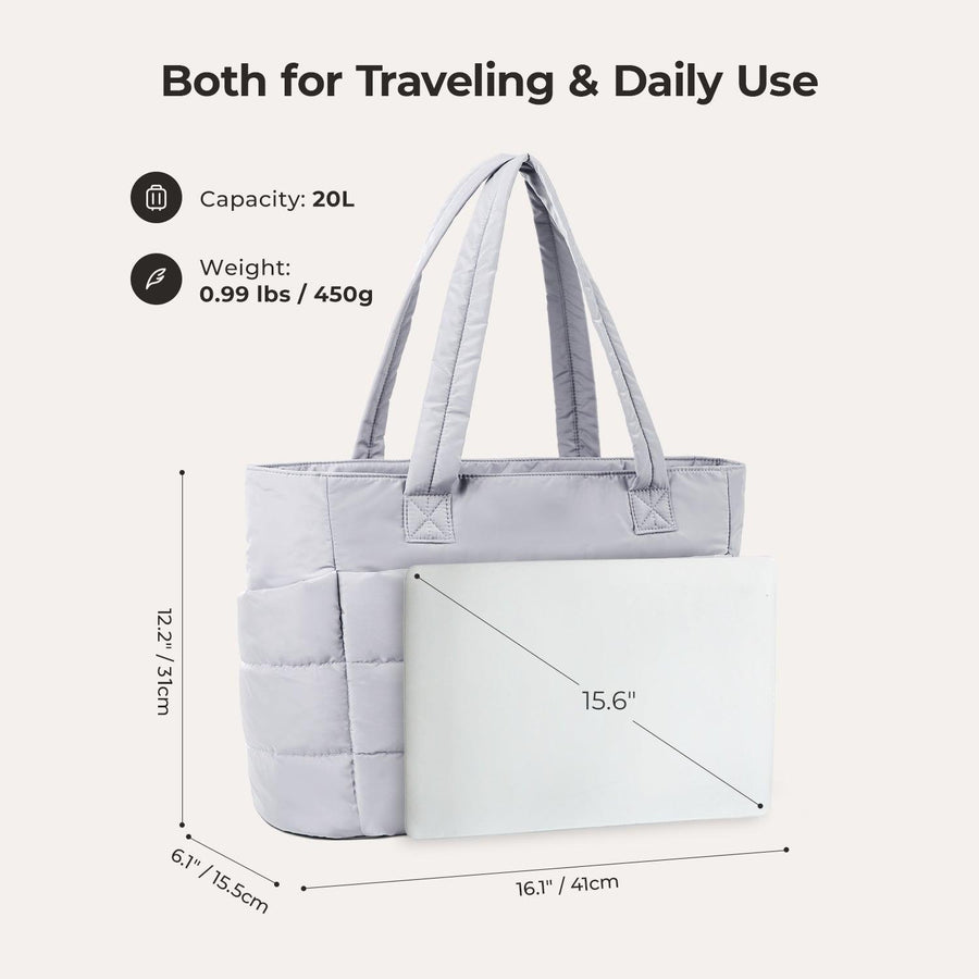 The Bubble 20L Puffy 15.6" Laptop Work Tote - BAGSMART