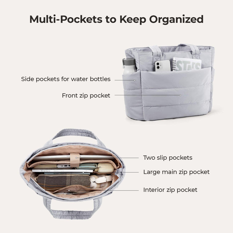 The Bubble 20L Puffy 15.6" Laptop Work Tote - BAGSMART