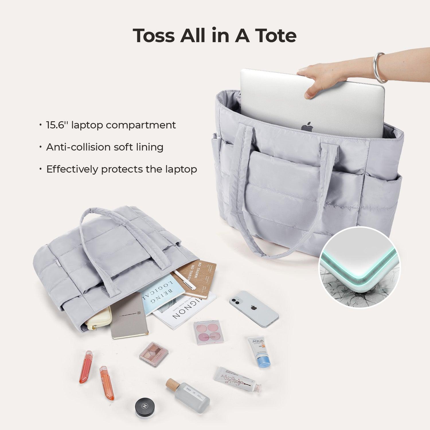 The Bubble 20L Puffy 15.6" Laptop Work Tote - BAGSMART