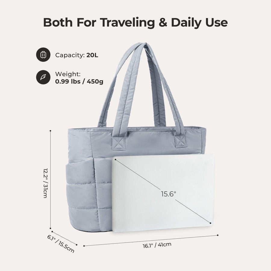 The Bubble 20L Puffy 15.6" Laptop Work Tote - BAGSMART