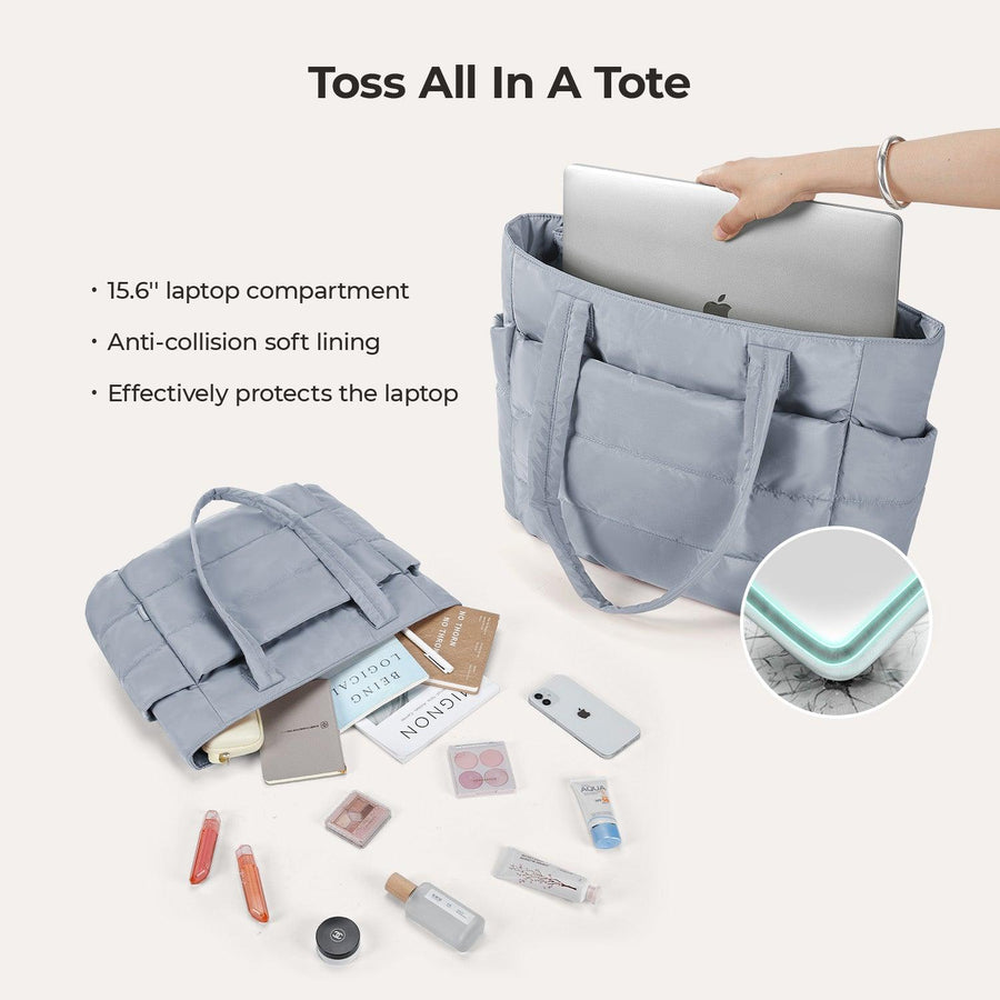 The Bubble 20L Puffy 15.6" Laptop Work Tote - BAGSMART