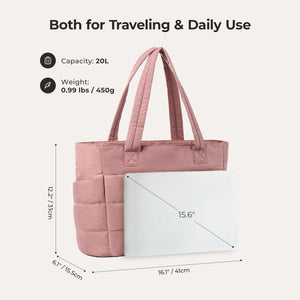 The Bubble 20L Puffy 15.6" Laptop Work Tote - BAGSMART
