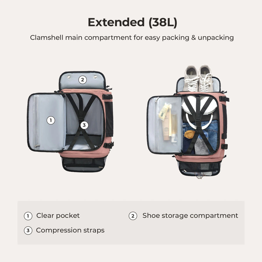Blast Mesh Travel Backpack
