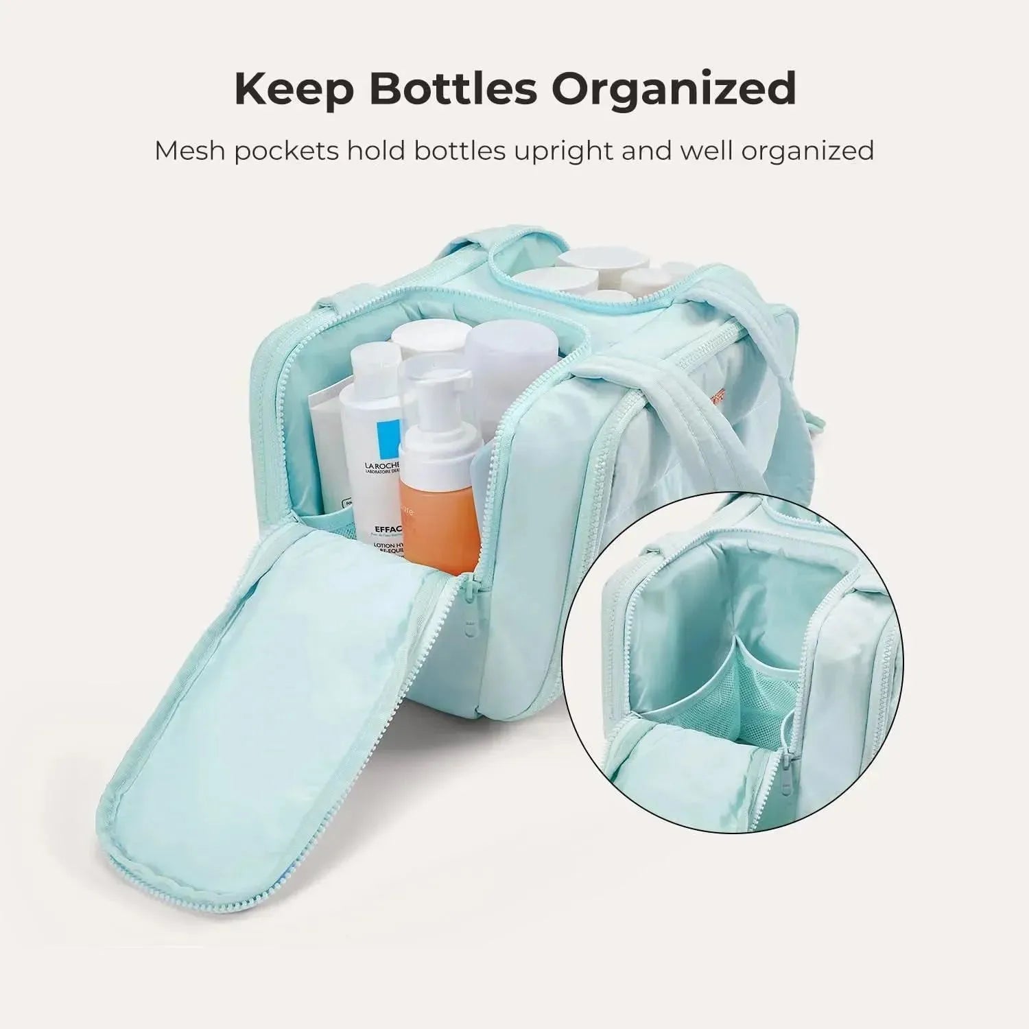 Zora Spacesaver 4-in-1 Toiletry Bag - BAGSMART