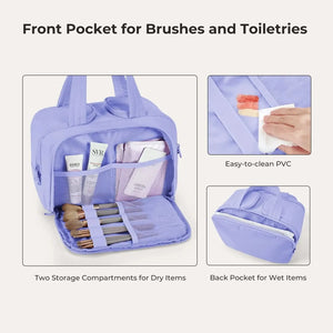 Zora Spacesaver 4-in-1 Puffy Multi-Functional Toiletry Bag (Copy) - BAGSMART