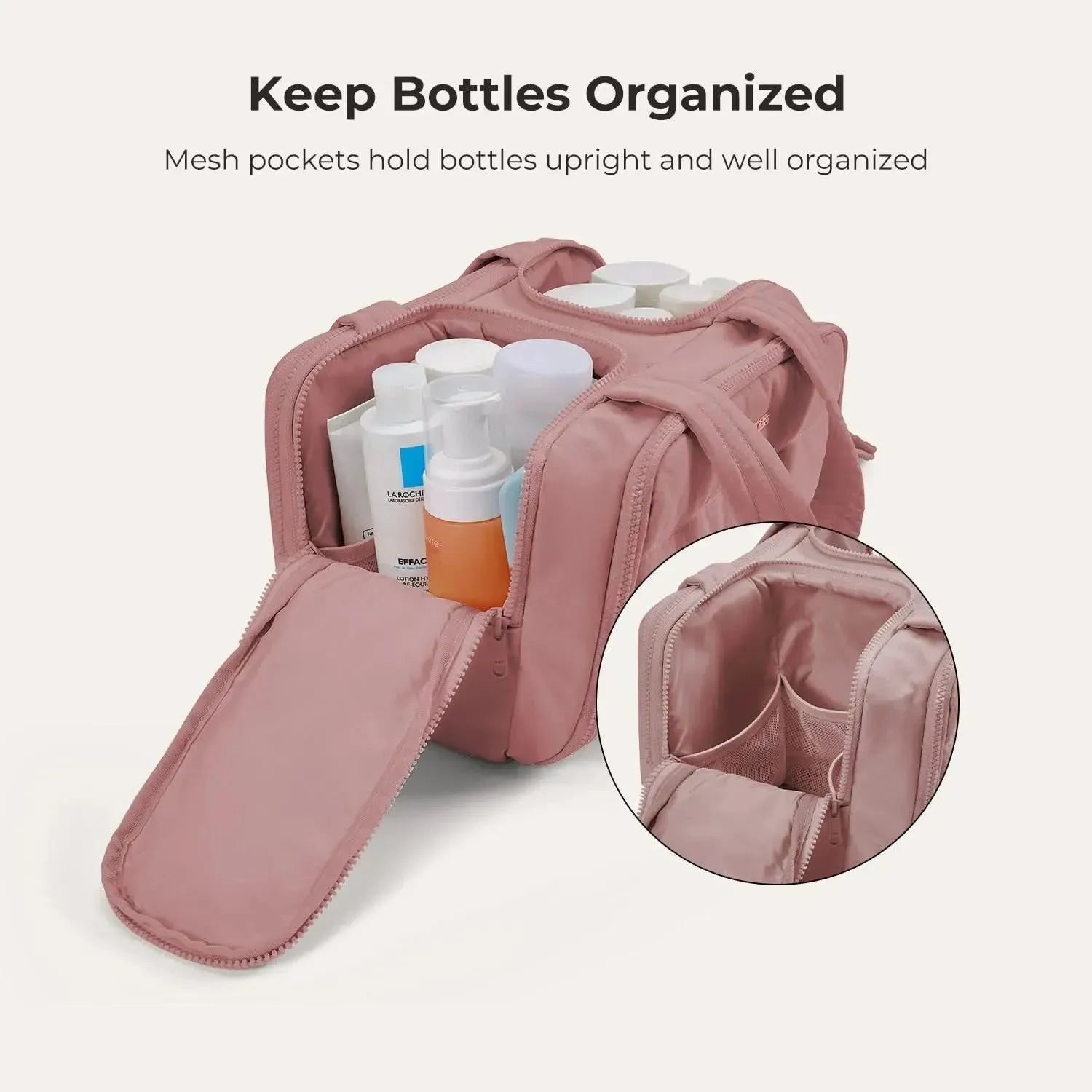 Zora Spacesaver 4-in-1 Toiletry Bag - BAGSMART
