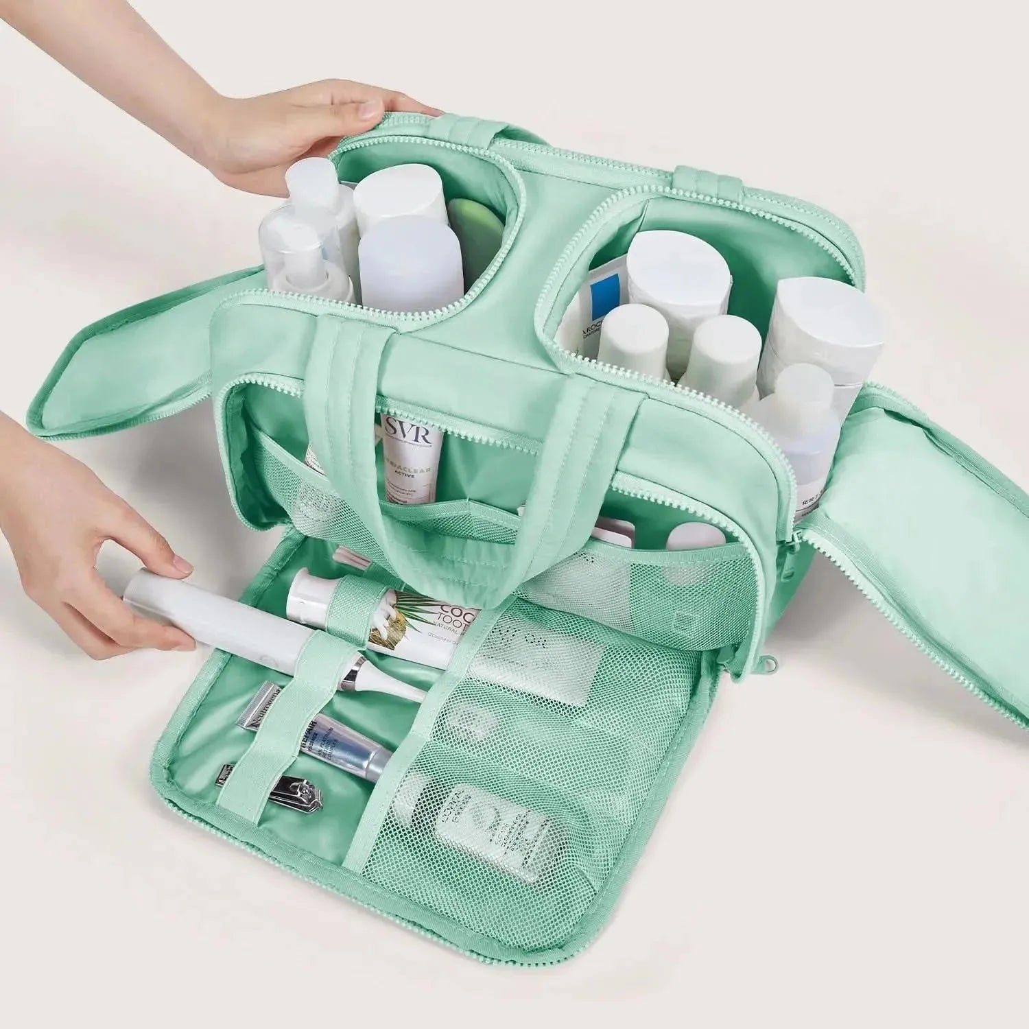 Zora Spacesaver 4-in-1 Toiletry Bag - BAGSMART