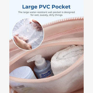 Puffy Water-Resistant Gym & Travel Duffle Bag - BAGSMART