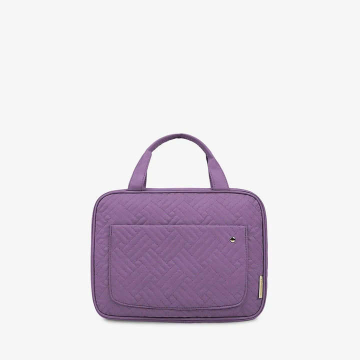 Bonchemin Purple The Space Saver Toiletry Bag - BAGSMART