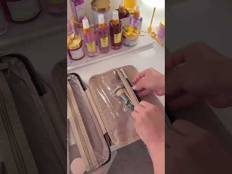 Bonchemin Yellow The Space Saver Toiletry Bag