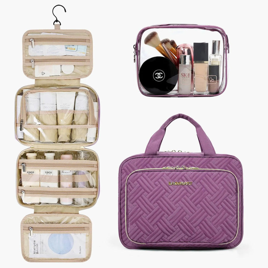 The Space Saver Pro Bonchemin Hanging Toiletry Bag - BAGSMART